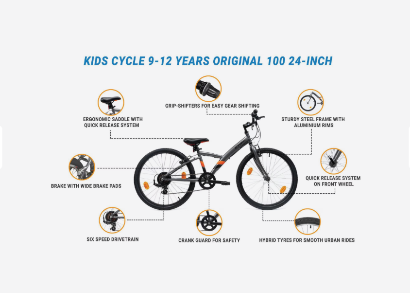 Btwin Kids 100 2