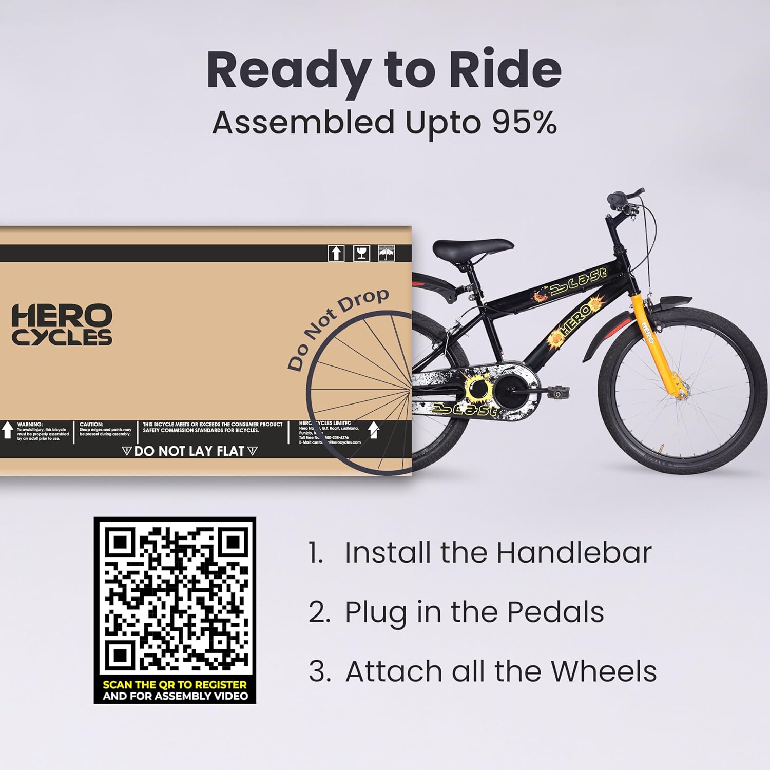 Hero Blast 20T Kids Cycle8