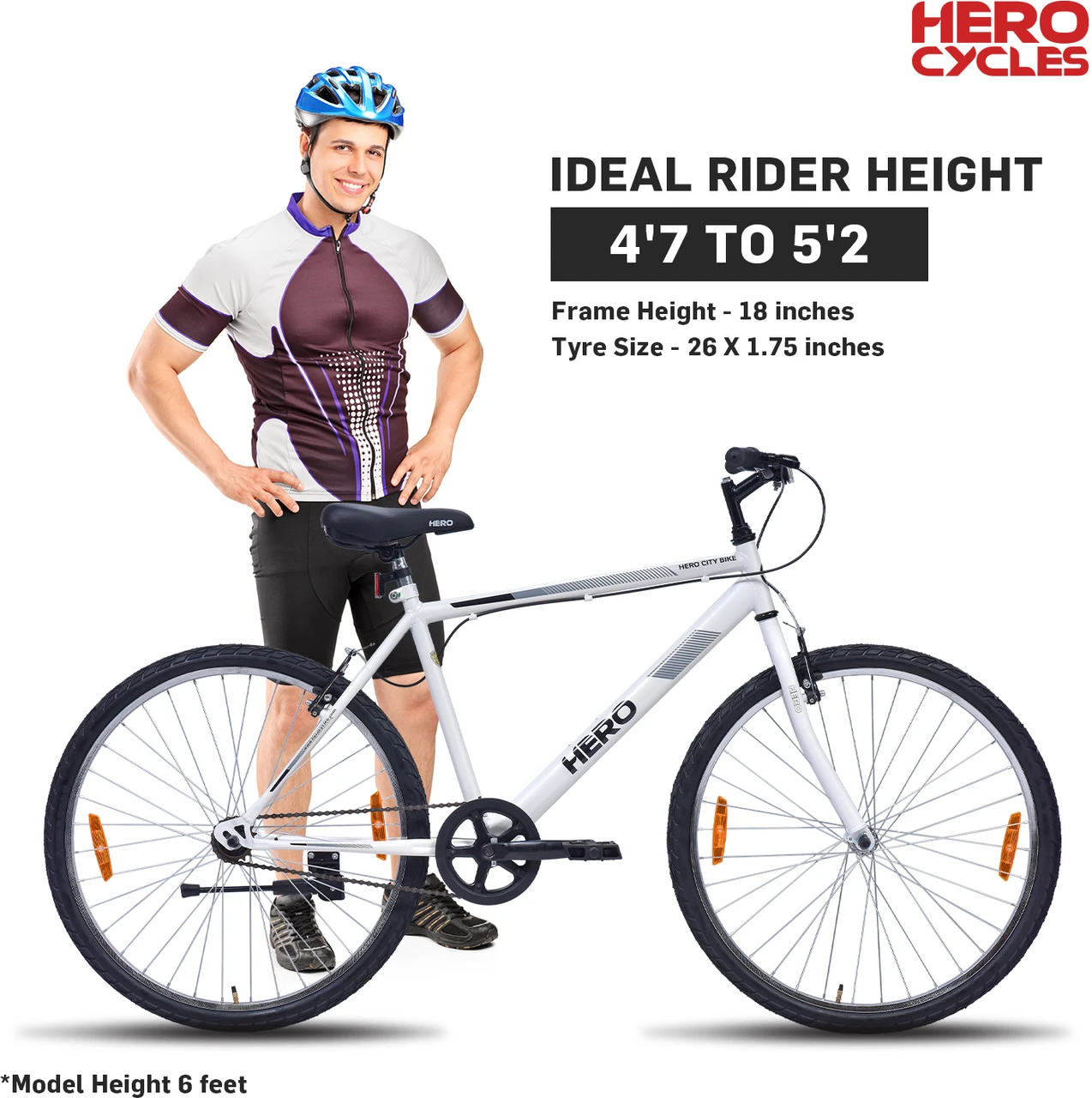 Hero Sprint Hybrid City 26T 7