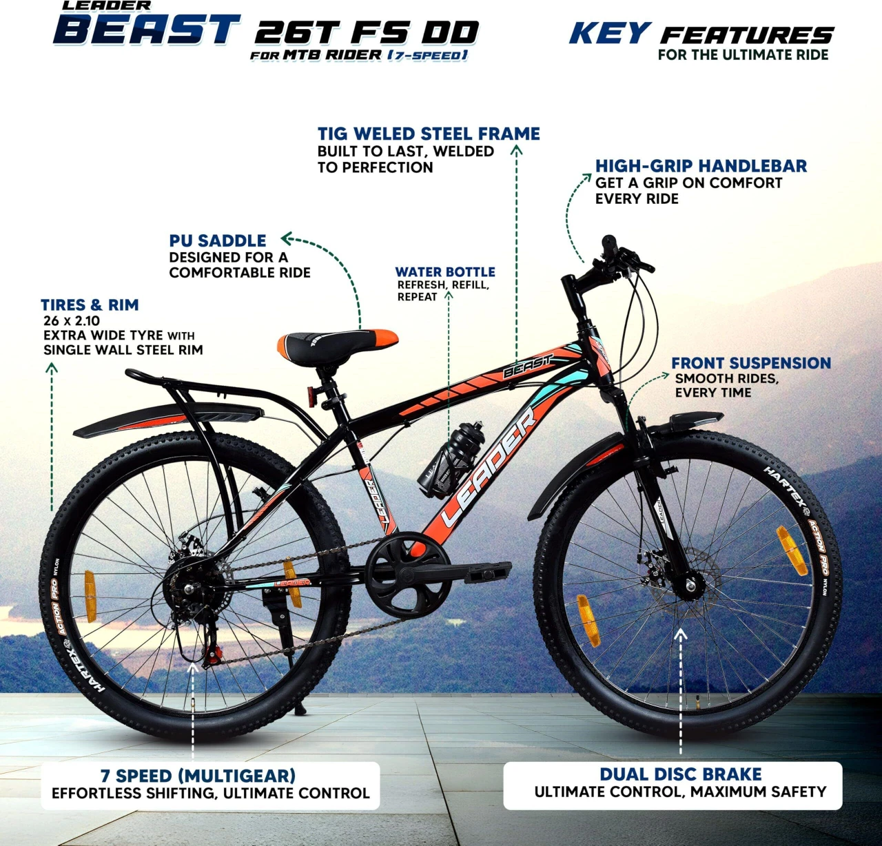  Leader Beast 26T Price & Review 2026: Tough & Affordable