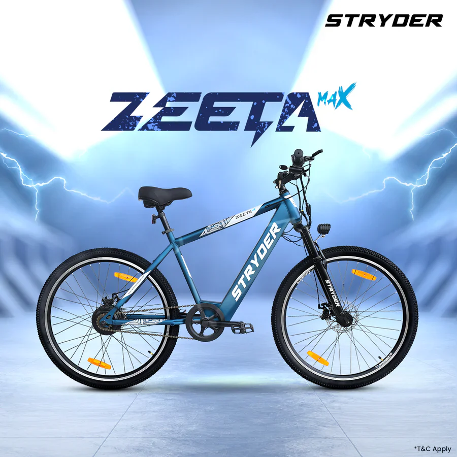 Stryder (A TATA Product) Zeeta Max 27.5T Electric Cycle 1